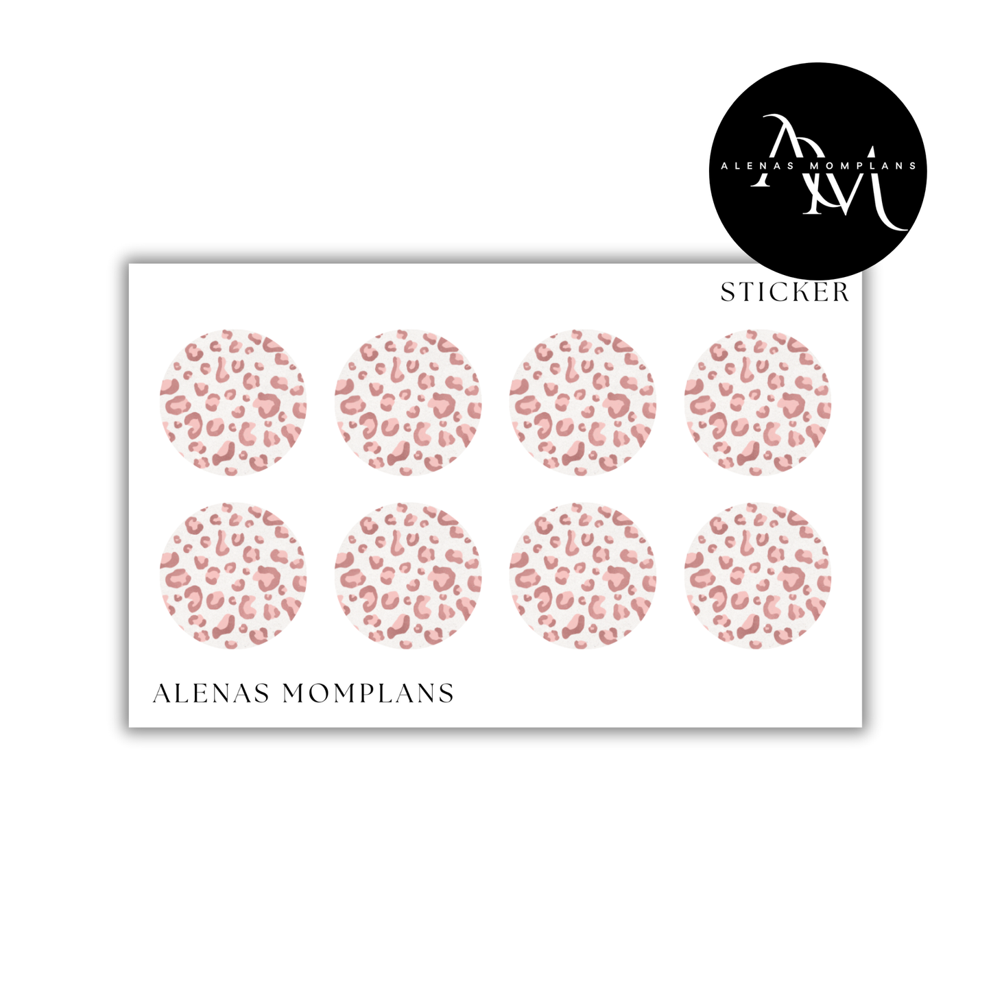 Planner Sticker Bogen - LEO DOTS 003