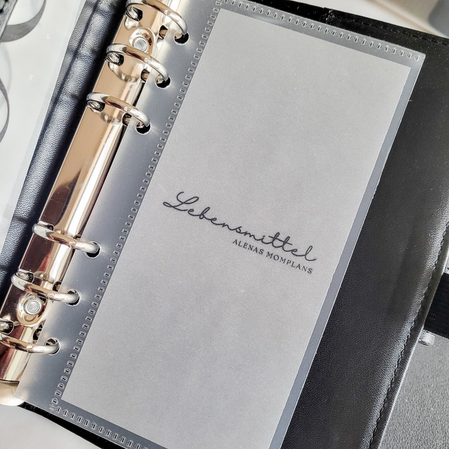 Geldumschlag frosty matt transparent – A7 A6 | Wunschtext | SCHREIBSCHRIFT-Design | Budgetbinder | Zipper- & Zipplessumschlag