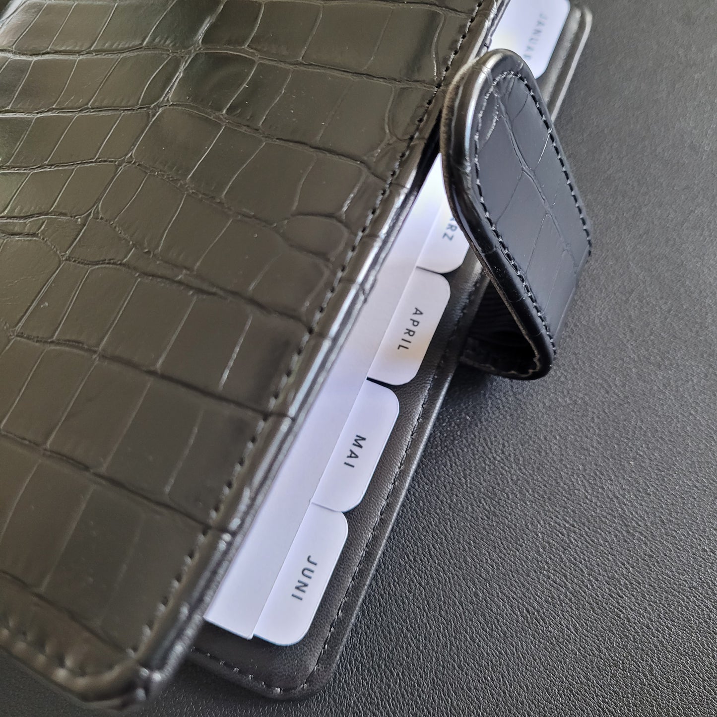 12-Monats-Register A6 – Perfekte Organisation für Ihren Kalender oder Planer