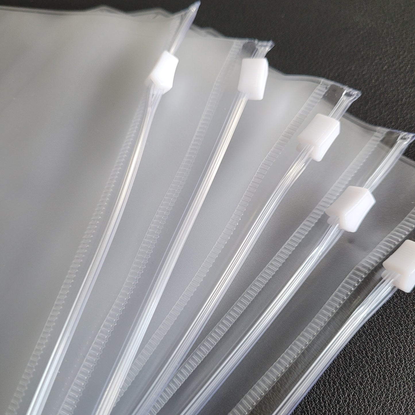 Frost Zipper Umschläge A6 (5er Set) – Perfekt für Cash Stuffing & Budgetplanung