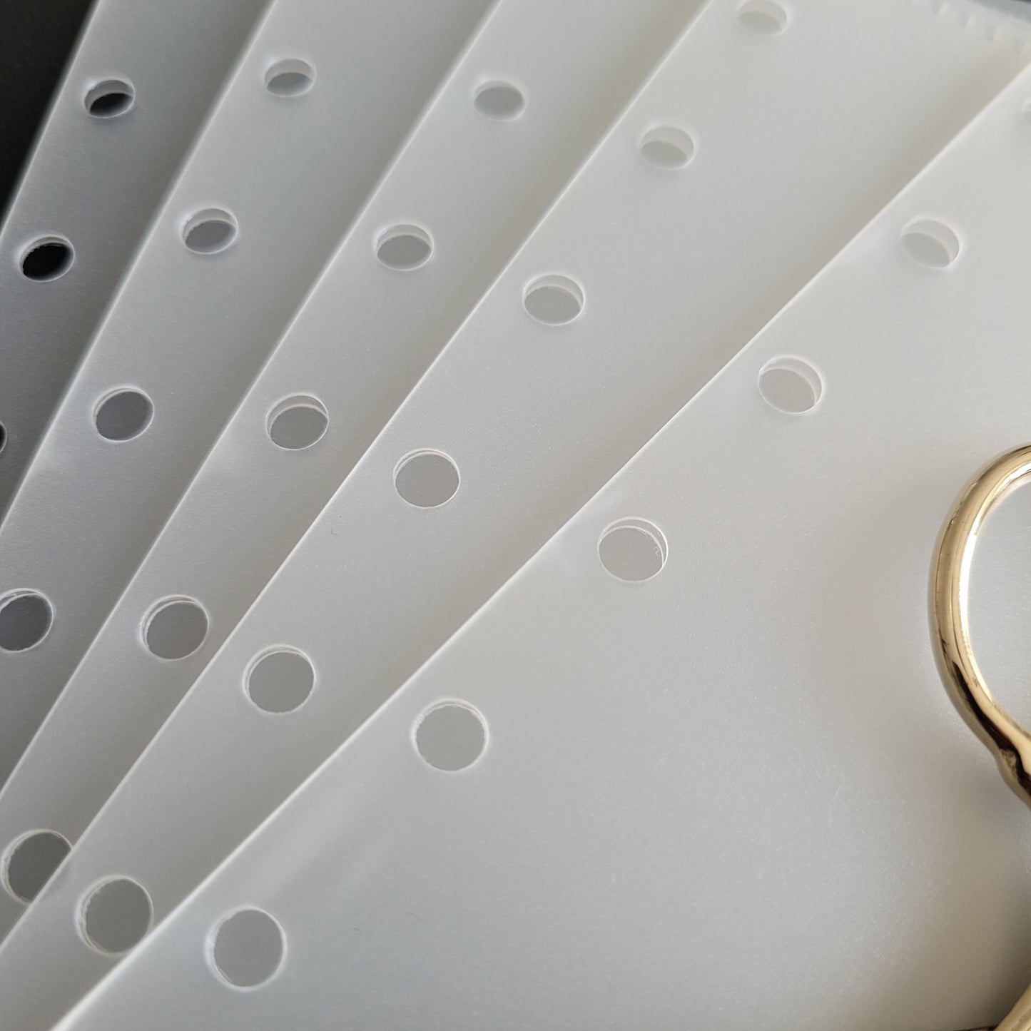 Frost Umschläge A7 ohne Zipper (3er Set) – Ideal für Cash Stuffing & Budgetplanung