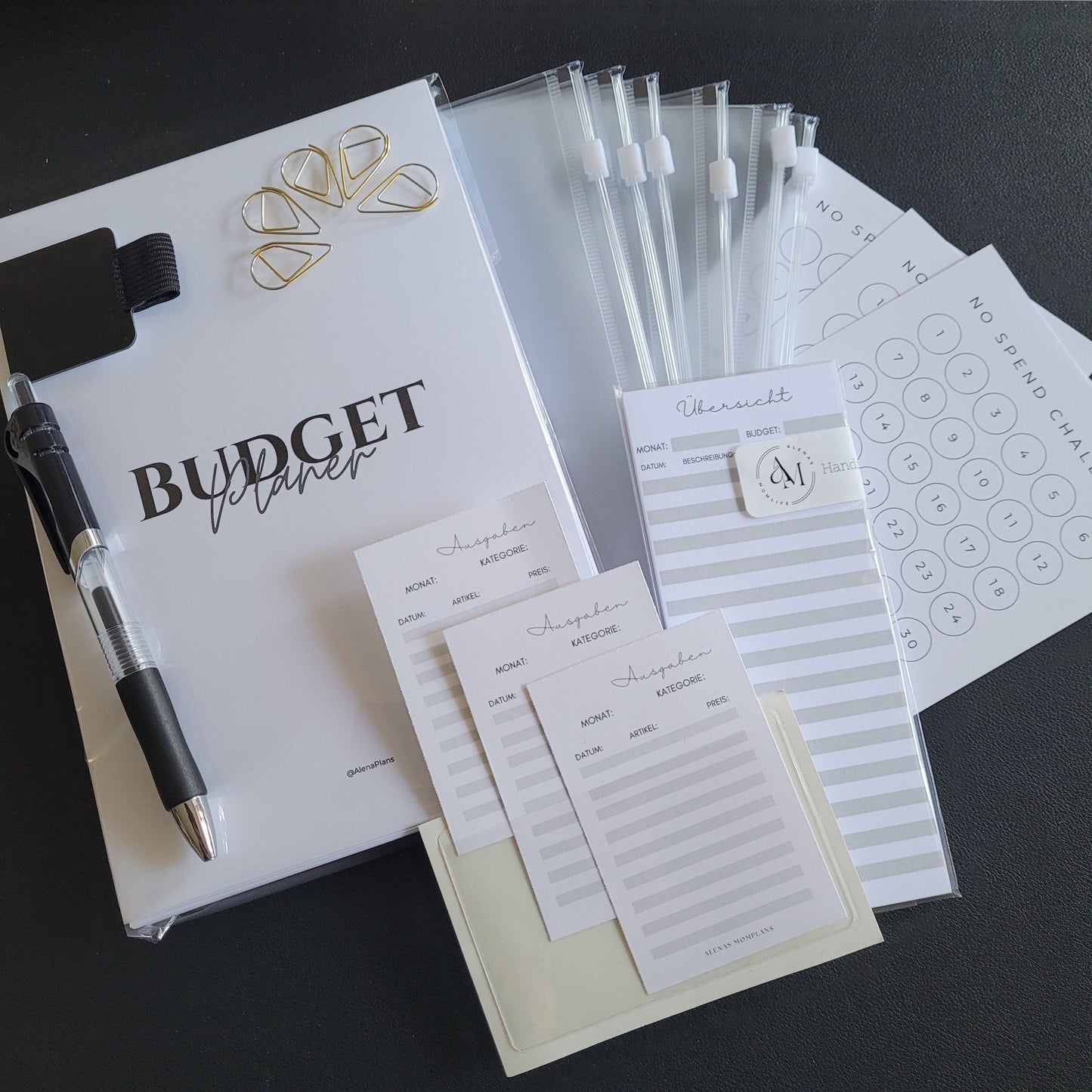 BUDGET PLANER - Umschlagmethode STARTER Set - Alles was du brauchst um erfolgreich zu starten