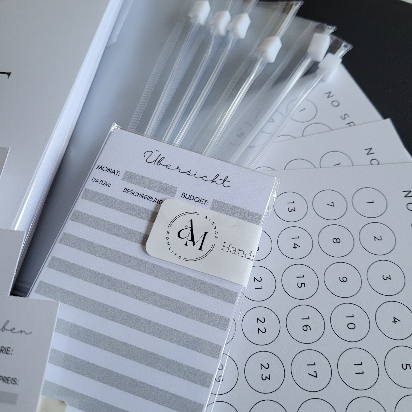 BUDGET PLANER - Umschlagmethode STARTER Set - Alles was du brauchst um erfolgreich zu starten