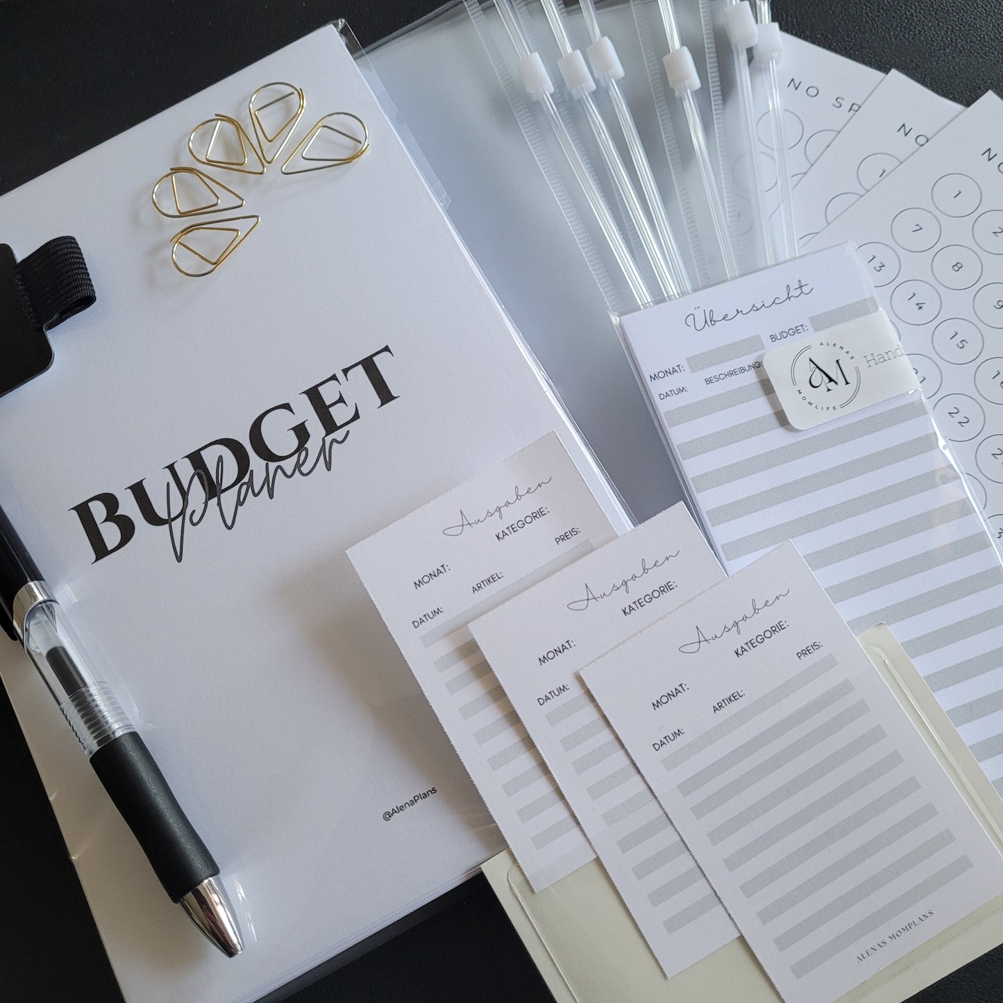 BUDGET PLANER - Umschlagmethode STARTER Set - Alles was du brauchst um erfolgreich zu starten