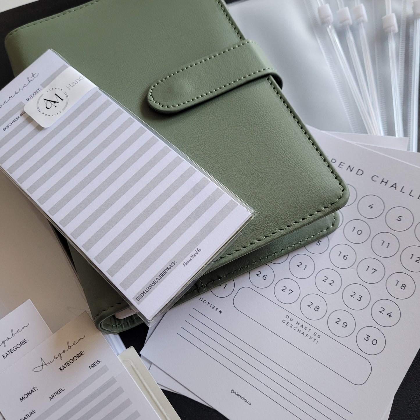 XL BUDGET PLANER - Umschlagmethode STARTER Set - Alles was du brauchst um erfolgreich zu starten