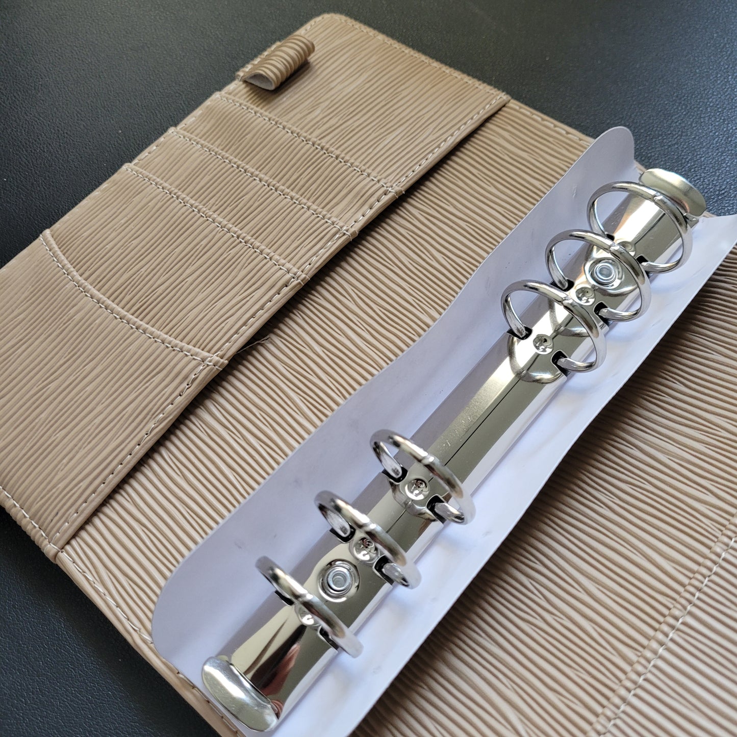 DELUXE BUDGET BINDER A6 für die Umschlagmethode - Beige