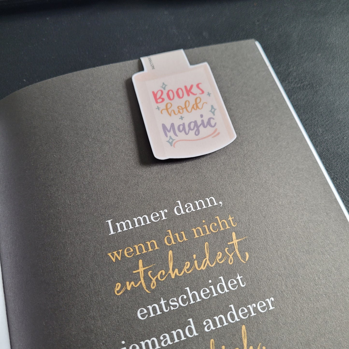Lesezeichen Booklover - magnetisch - 005