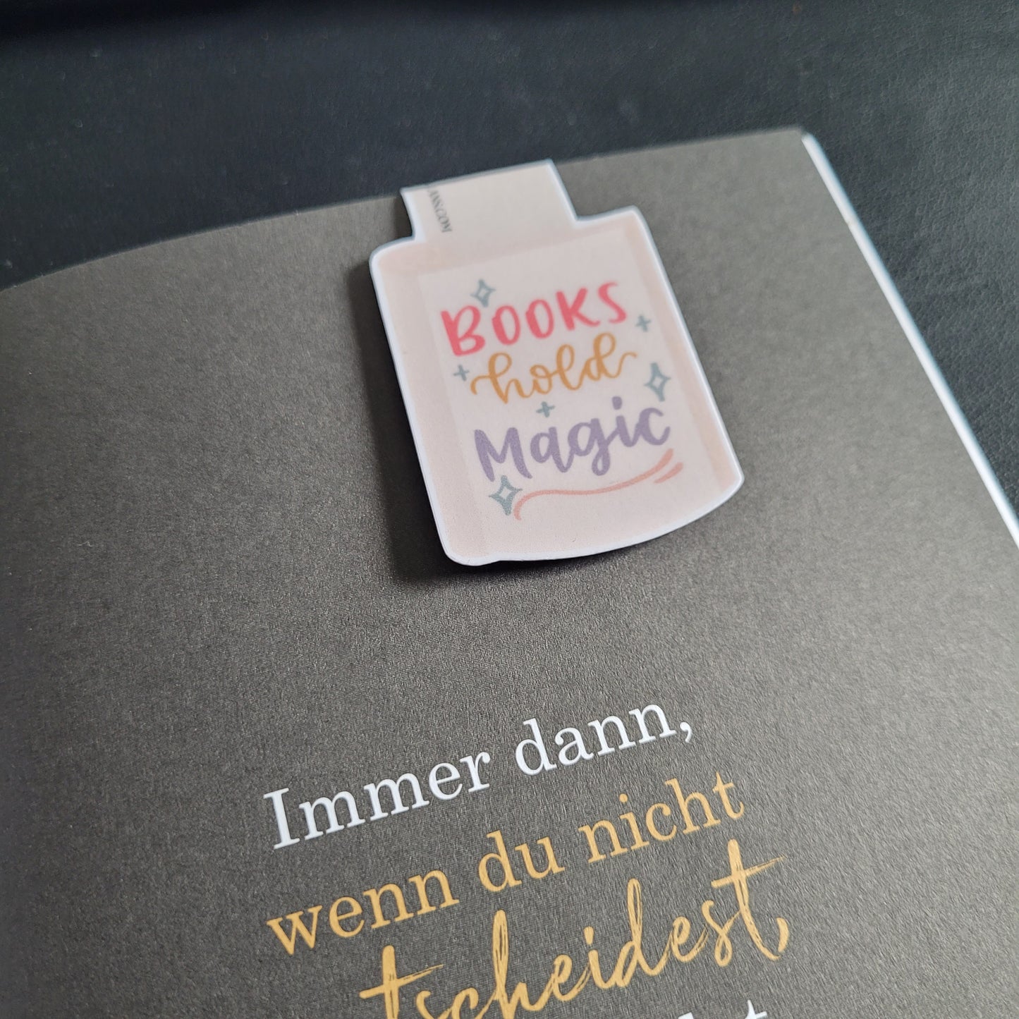 Lesezeichen Booklover - magnetisch - 005