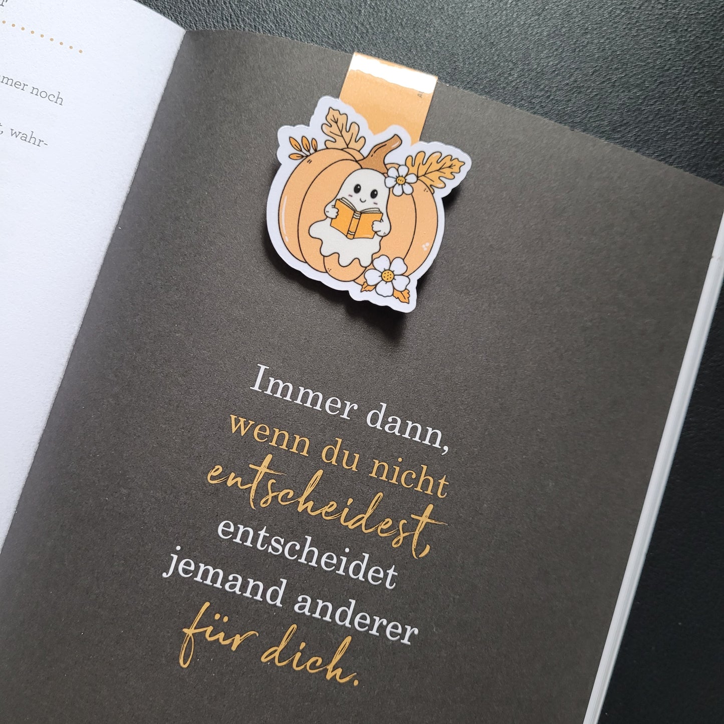GHOSTY BOOKS Lesezeichen - magnetisch - 002