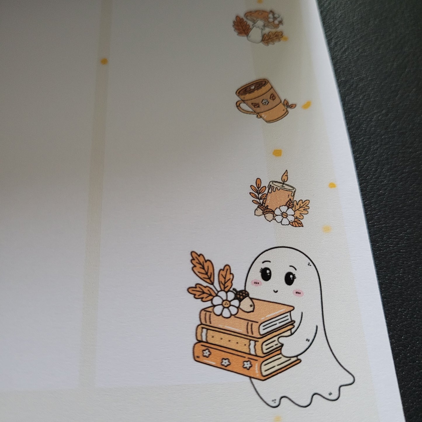 GHOSTY BOOKS - A4 Wochenplaner mit Spiralbindung