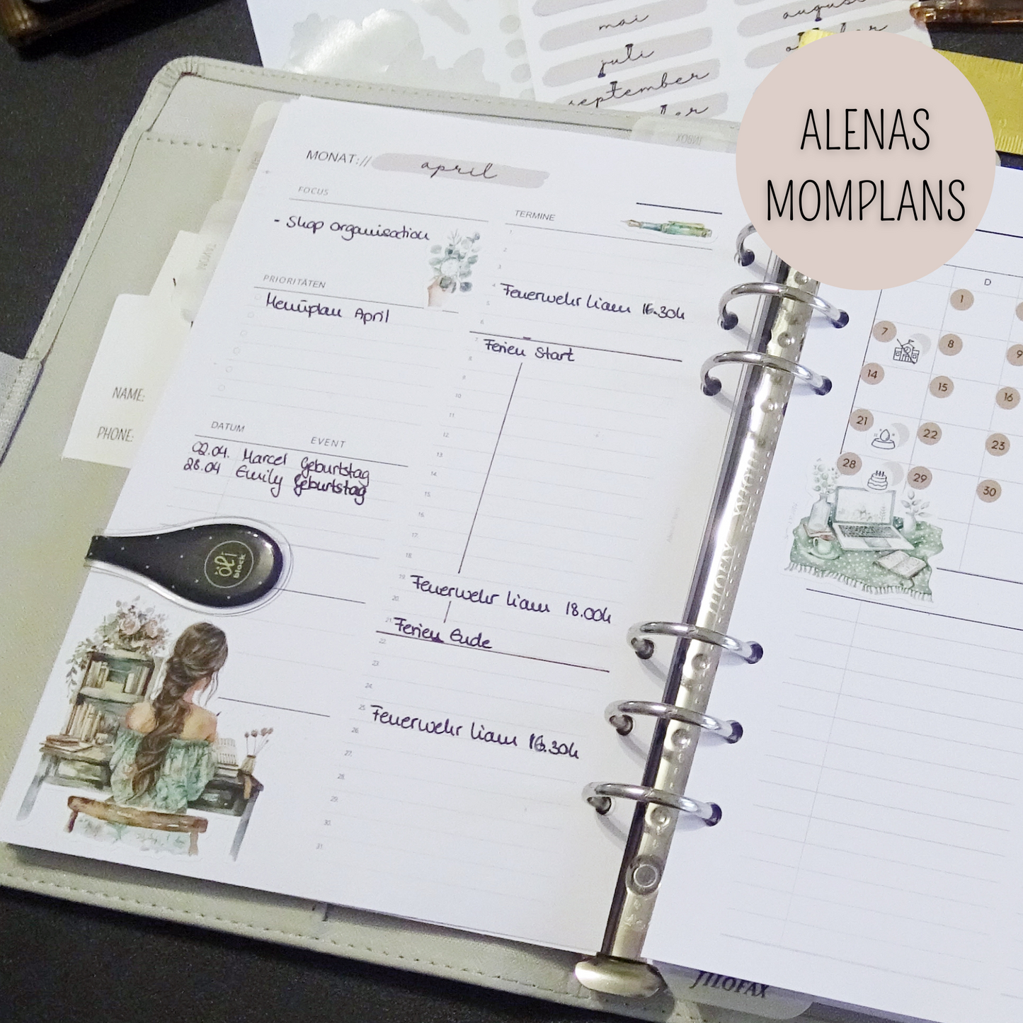Icon Sticker Lesen - Planung - 015