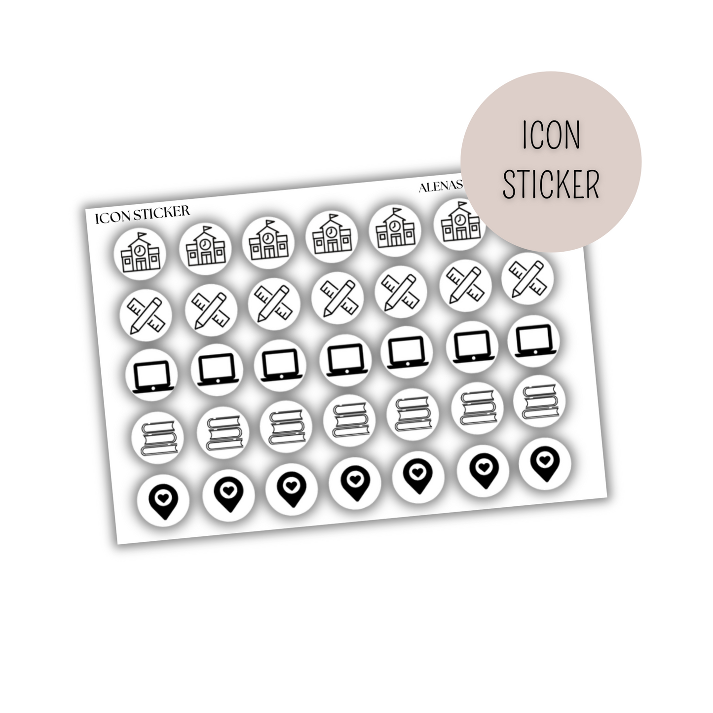 Icon Sticker Schule & Uni 004