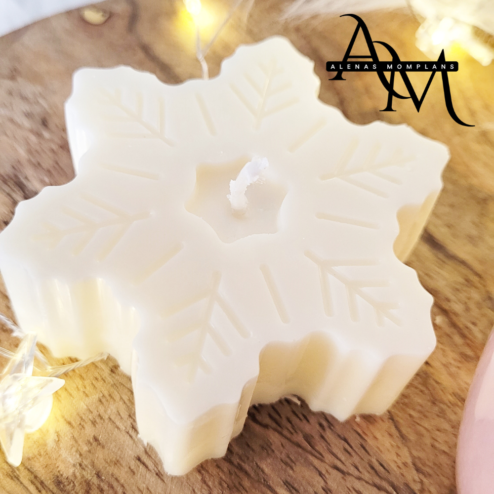 Handgemachte Sojawachskerze Christmas mit biologischen Duftölen – 90 ml