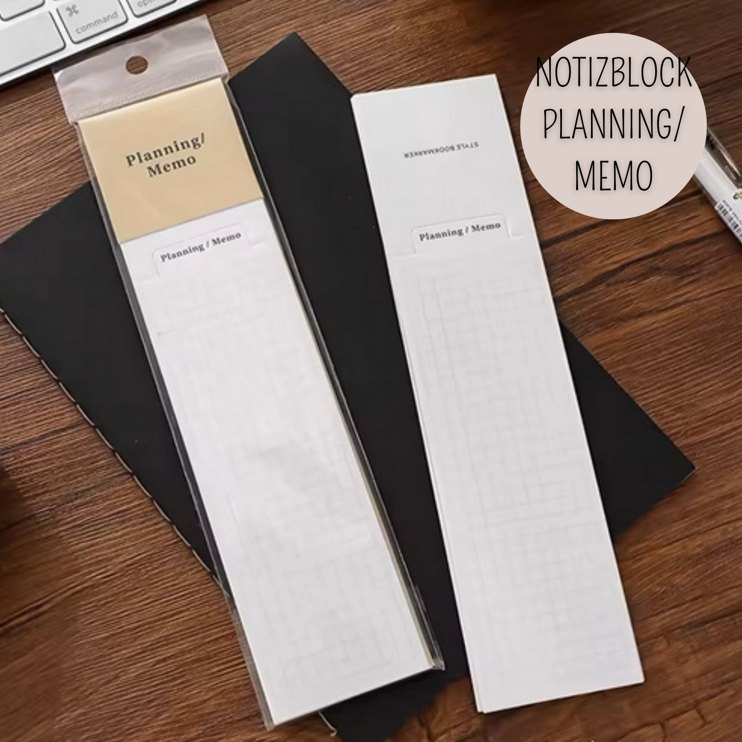 Notizblock PLANNING/MEMO - inkl. Lesezeichen TOP TAB