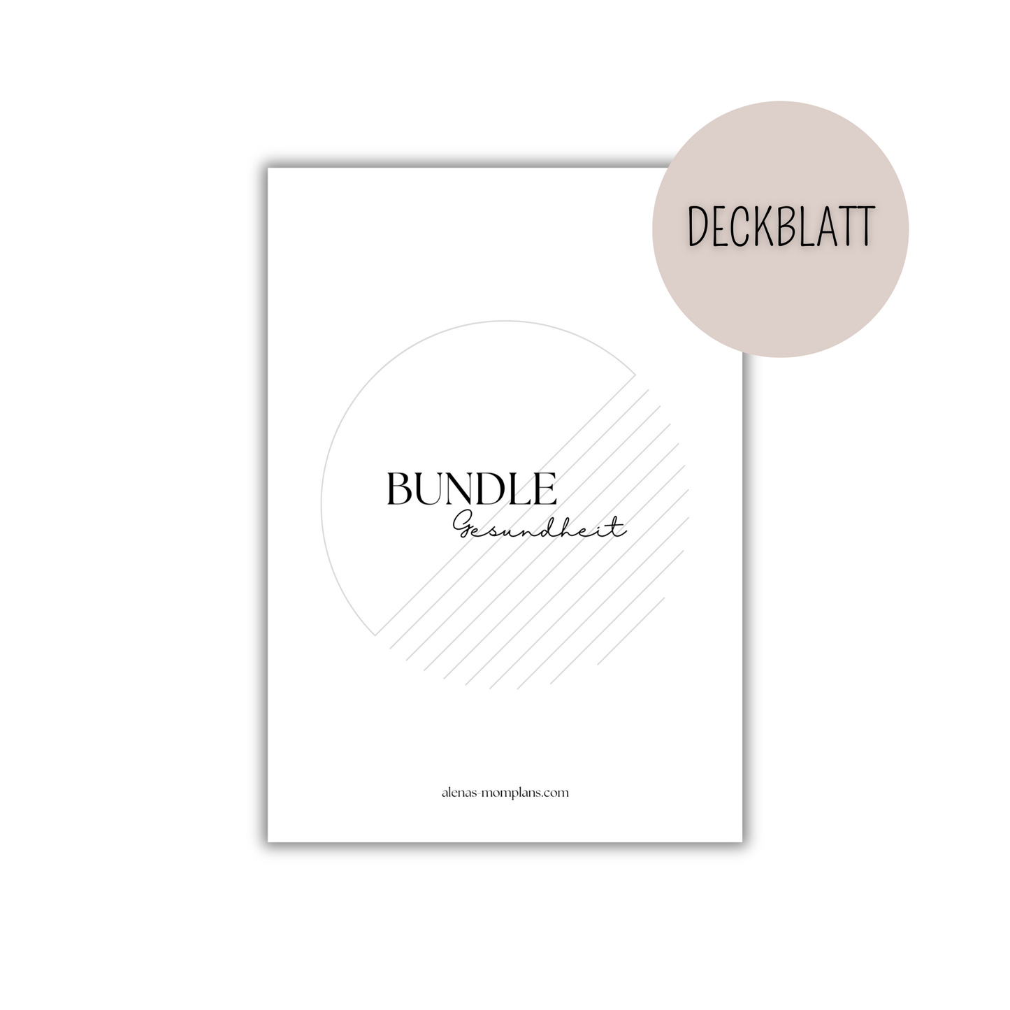 BUNDLE Gesundheit A5, Mood Tracker, Perioden Tracker, Gesundheitsübersicht & mehr