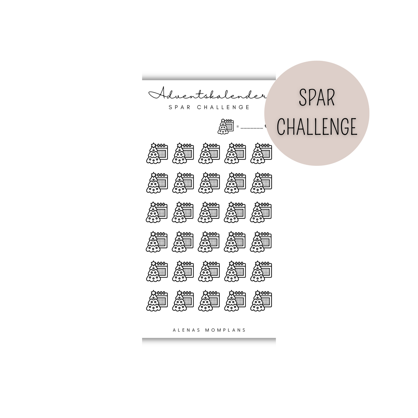 Spar Challenge Adventskalender