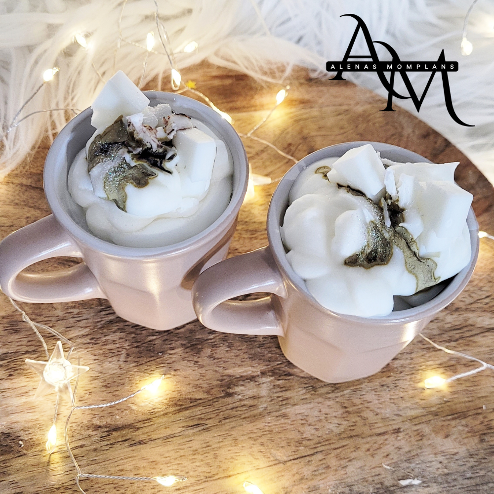 Handgemachte Sojawachskerze Christmas mit biologischen Duftölen – 100 ml