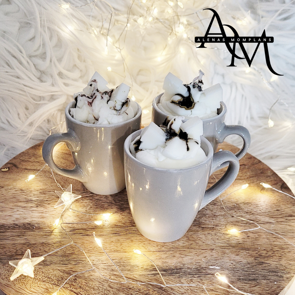 Handgemachte Sojawachskerze Christmas mit biologischen Duftölen – 100 ml