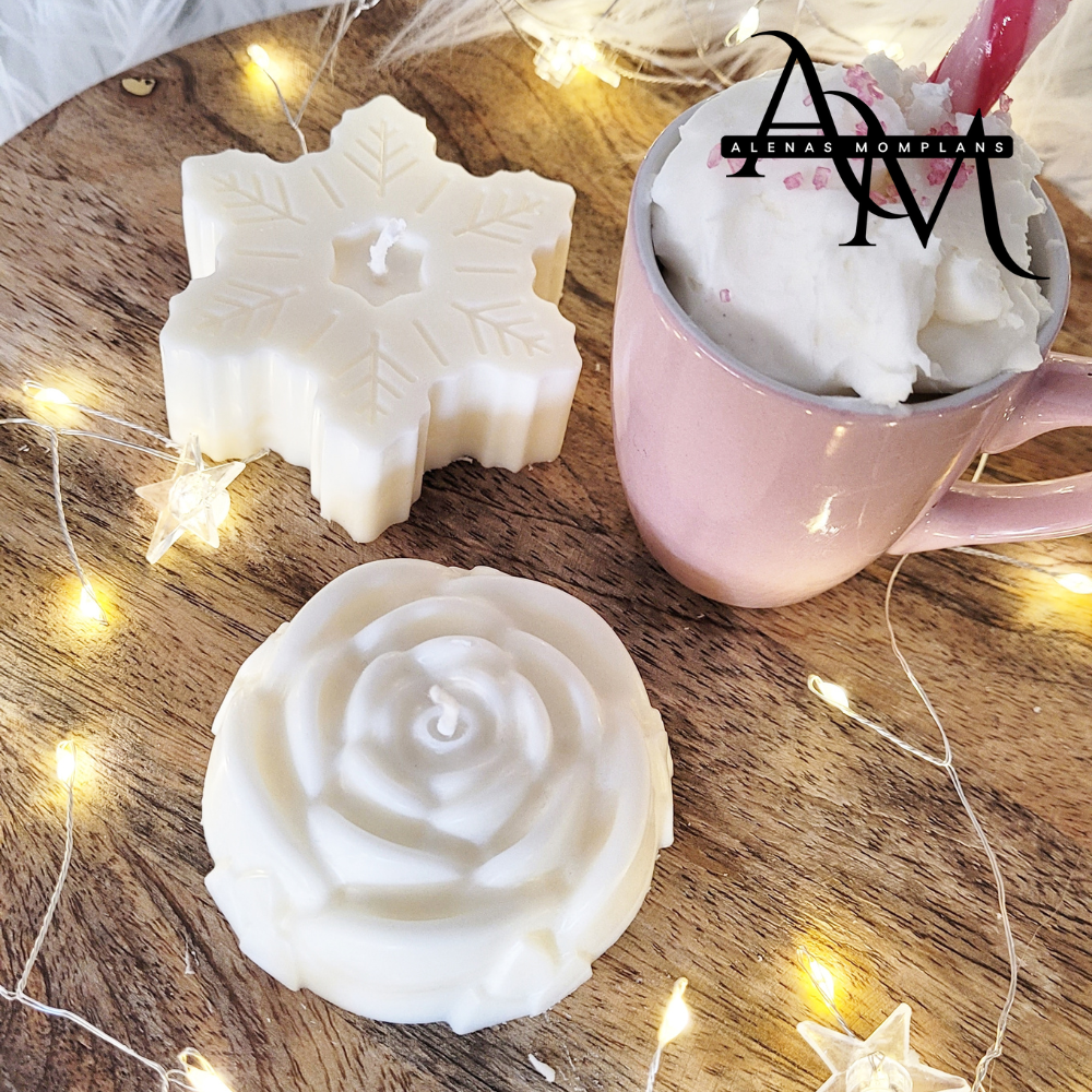 Handgemachte Sojawachskerze Christmas mit biologischen Duftölen – 90 ml
