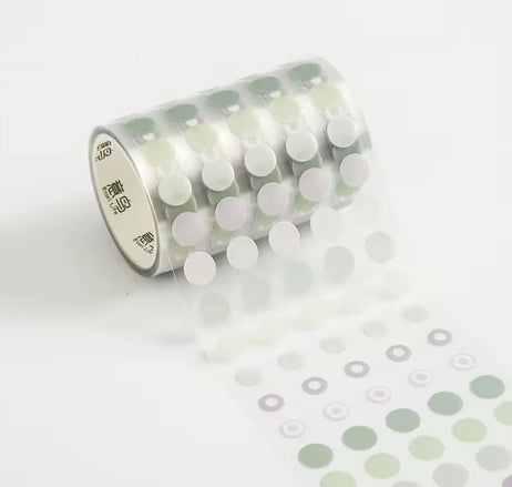 Washi Sticker DOTS - 1 Rolle mint