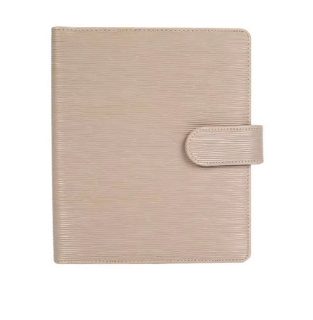 DELUXE Binder A5 - Buchhülle taupe