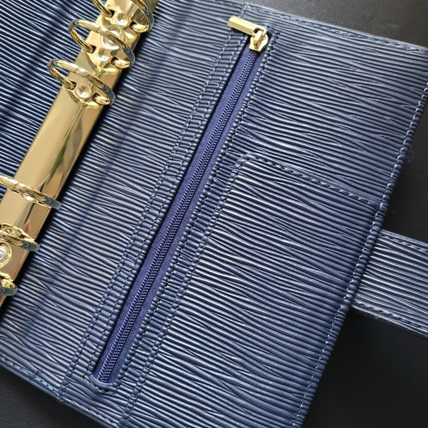DELUXE BUDGET BINDER A6 für die Umschlagmethode - Dark Blue