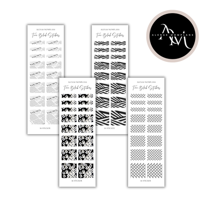 Time Block Sticker Set - VOL. 1