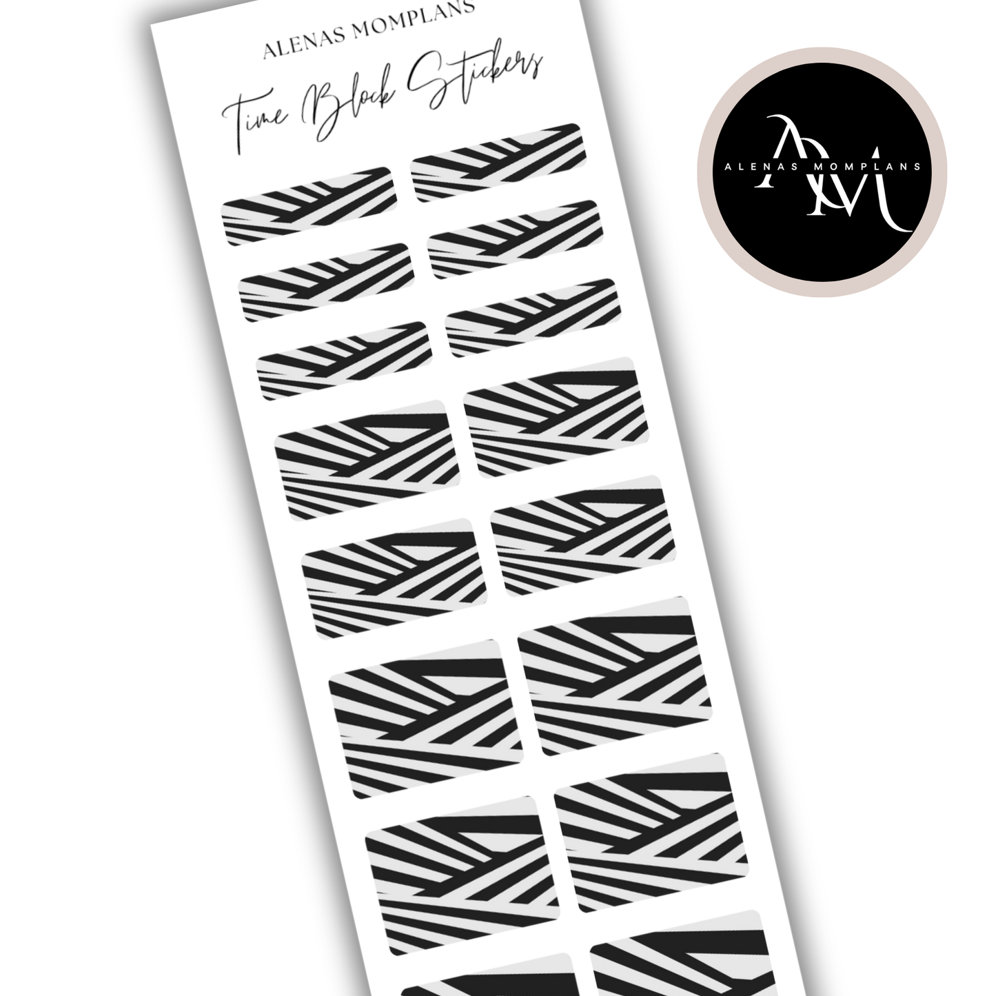 Time Block Sticker Set - VOL. 1