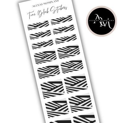 Time Block Sticker Set - VOL. 1