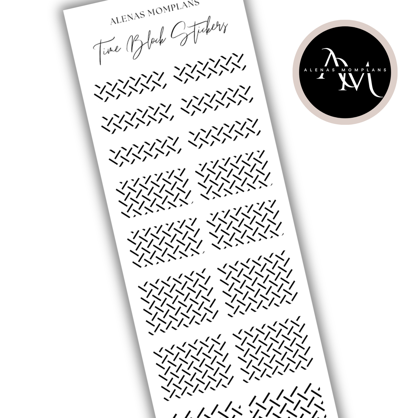 Time Block Sticker Set - VOL. 1