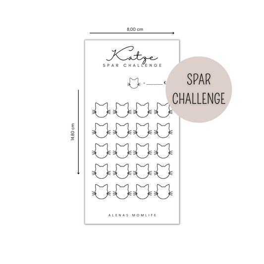 Spar Challenge Katze