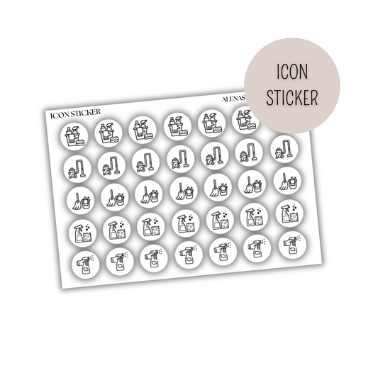 Icon Sticker Haushalt & Putzen 017