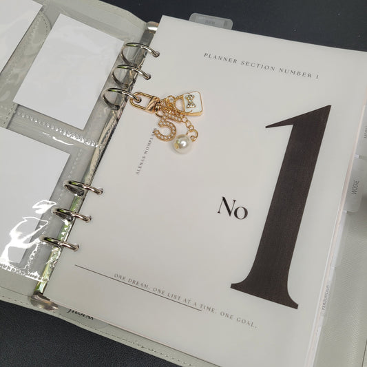 6-er Set Dashboards No. 1 - 6 transparent – Perfekte Organisation für Ihren Kalender oder Planer