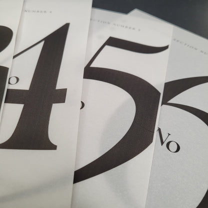 6-er Set Dashboards No. 1 - 6 transparent – Perfekte Organisation für Ihren Kalender oder Planer