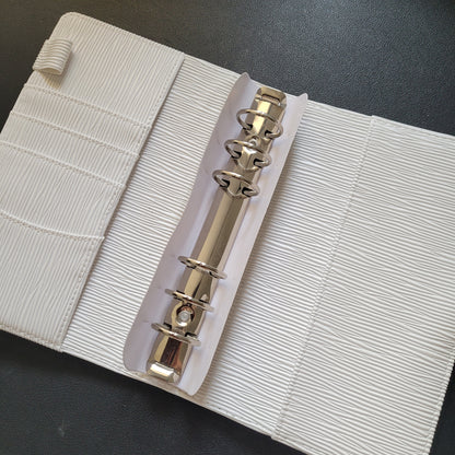 DELUXE BUDGET BINDER A6 für die Umschlagmethode - Weiss