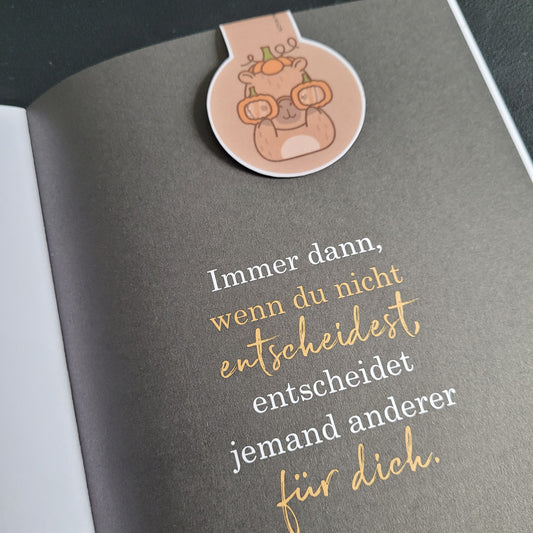 Lesezeichen Fall Capybara - magnetisch - 001
