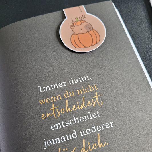 Lesezeichen Fall Capybara - magnetisch - 002
