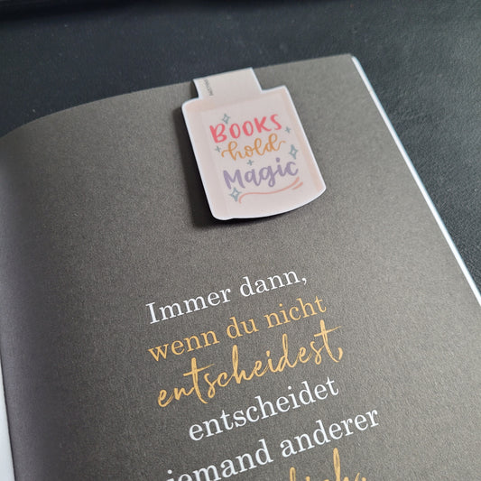Lesezeichen Booklover - magnetisch - 005
