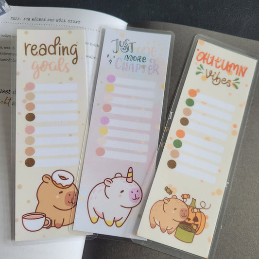 Lesezeichen Capybara - Planer Today Tab