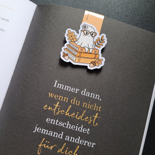 GHOSTY BOOKS Lesezeichen - magnetisch - 003
