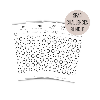 Spar Challenge 1 Monat voraus - 12 er Set