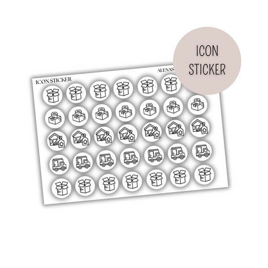 Icon Sticker Umzug & Post 005