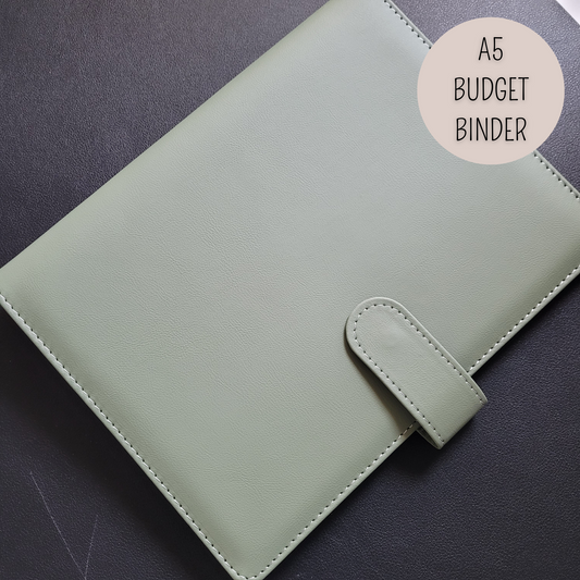 DELUXE Budgetbinder A5 - Soft Salbei