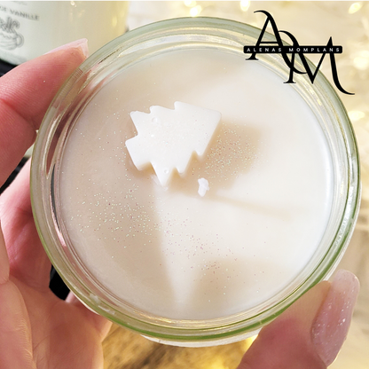 Winterdüfte - Handgemachte Sojawachskerze mit biologischen Duftölen – 235 ml