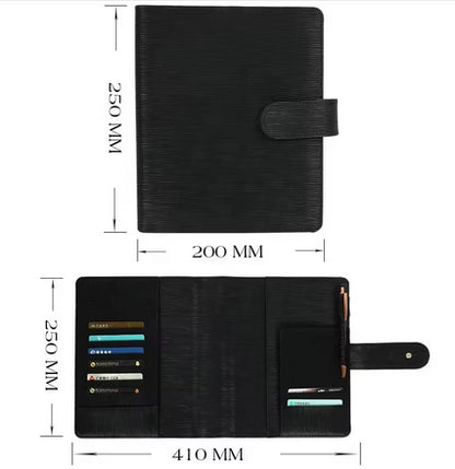 DELUXE Binder A5 - Buchhülle mauve