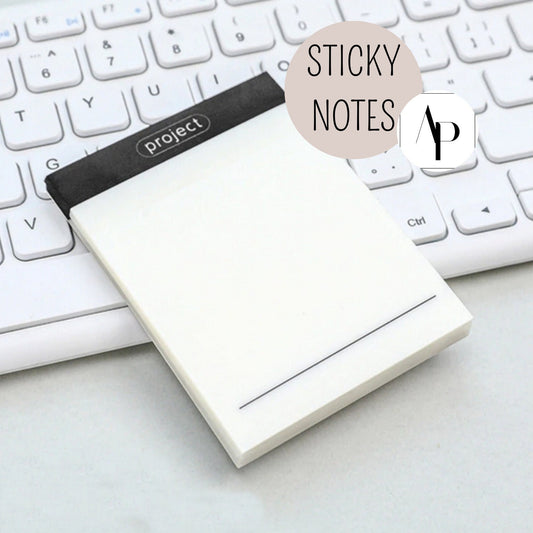 Sticky Notes - TRANSPARENT - wasserfest